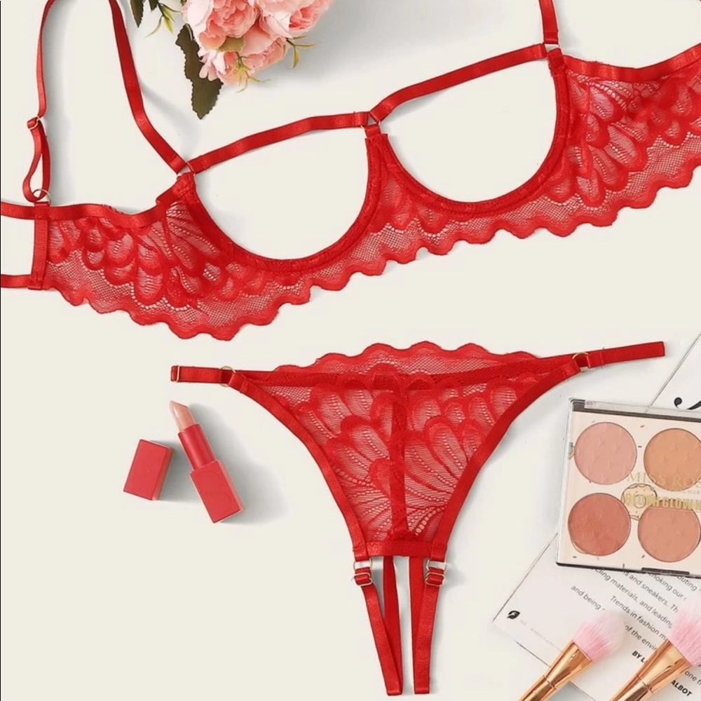 Gorgeous Red Lingerie!!❤️❤️❤️